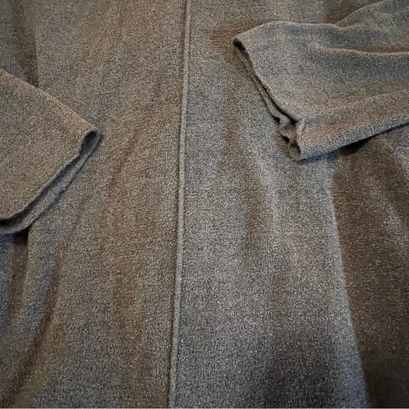 Barefoot Dreams Cozy Chic Lightweight Draped open Front Cardigan S/M Gray - Picture 13 of 13